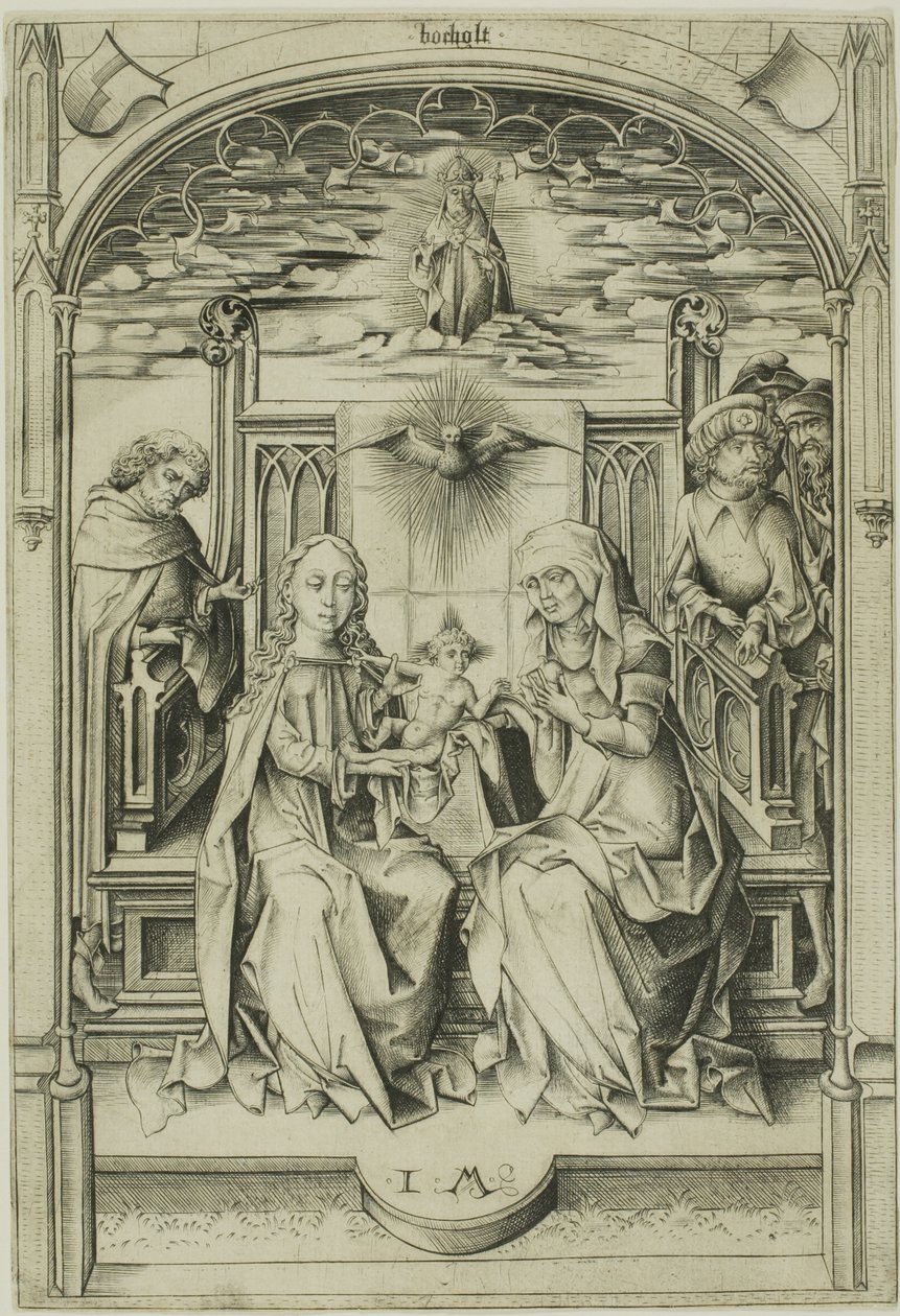 La Sainte Famille - Israhel van Meckenem the younger
