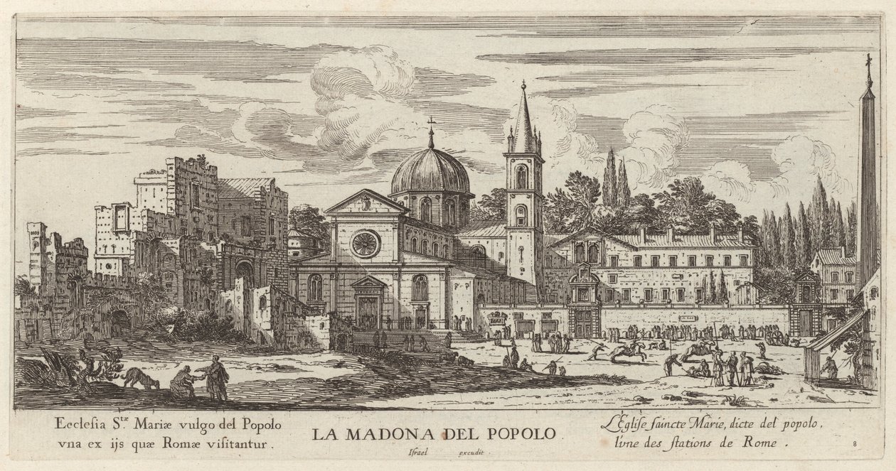 La Madone del Popolo - Israël Silvestre
