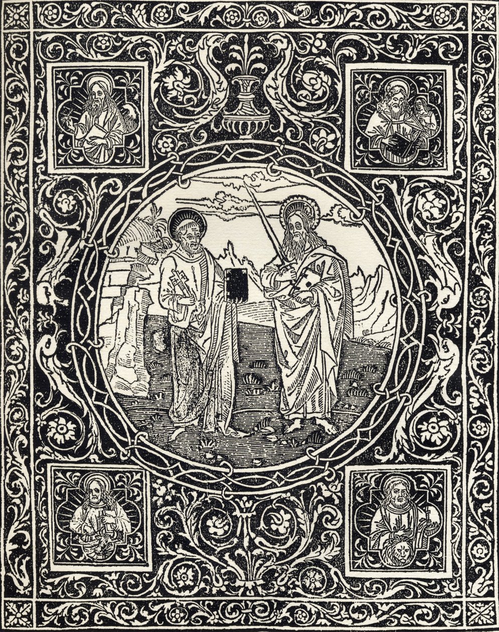 SS. Pierre et Paul et les Quatre Évangélistes, de 