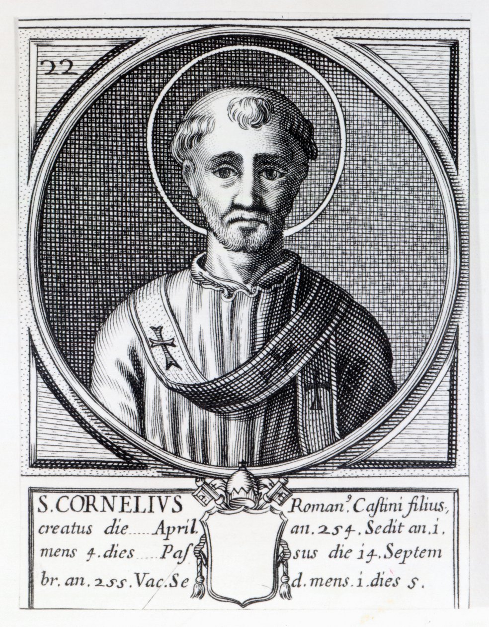 Saint Cornelius - Italian School