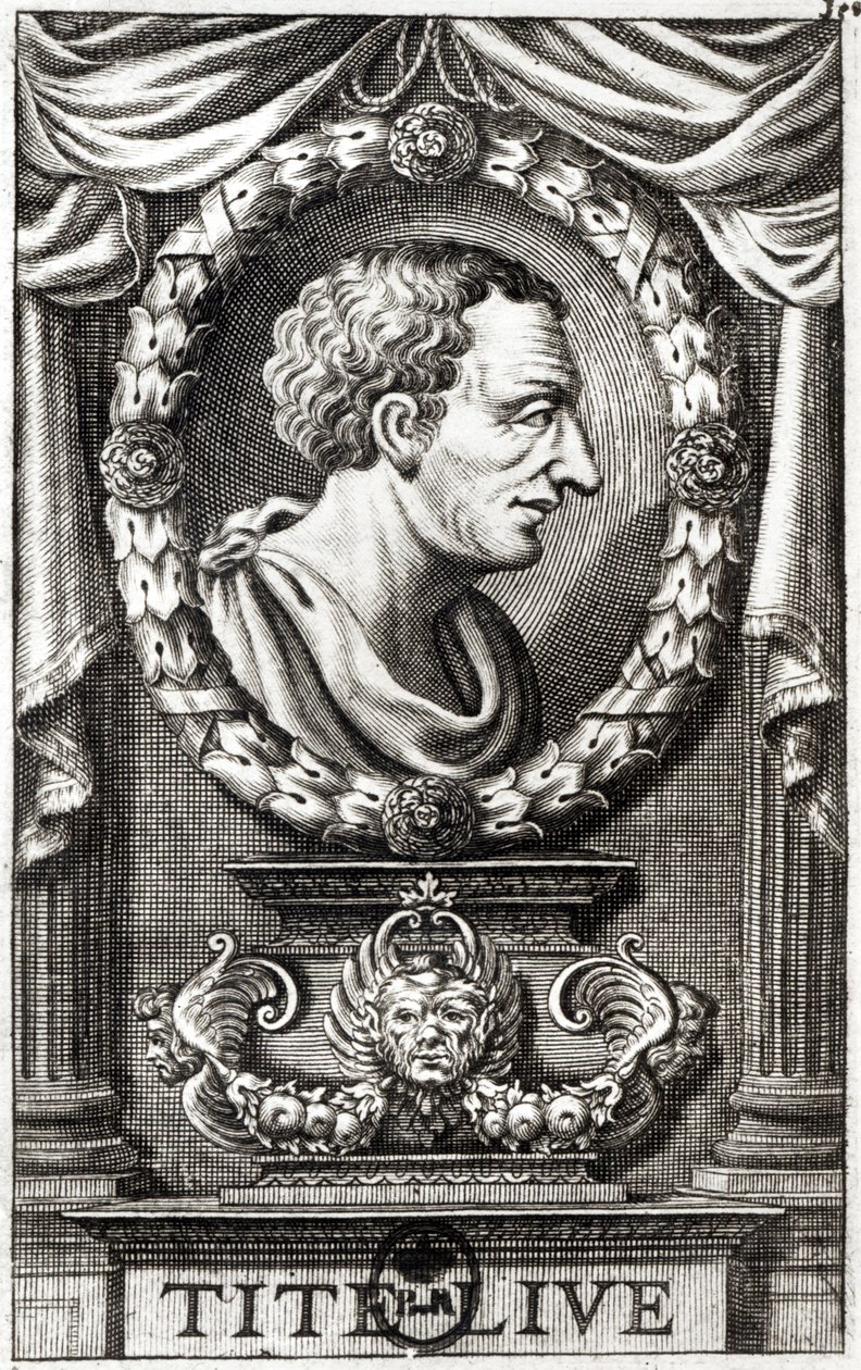 Titus Livius connu sous le nom de Tite-Live (59BC-17AD) - Italian School