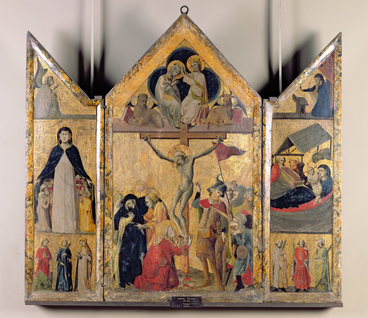 Triptyque avec des scènes de la vie de la Vierge, 1333 - Italian School
