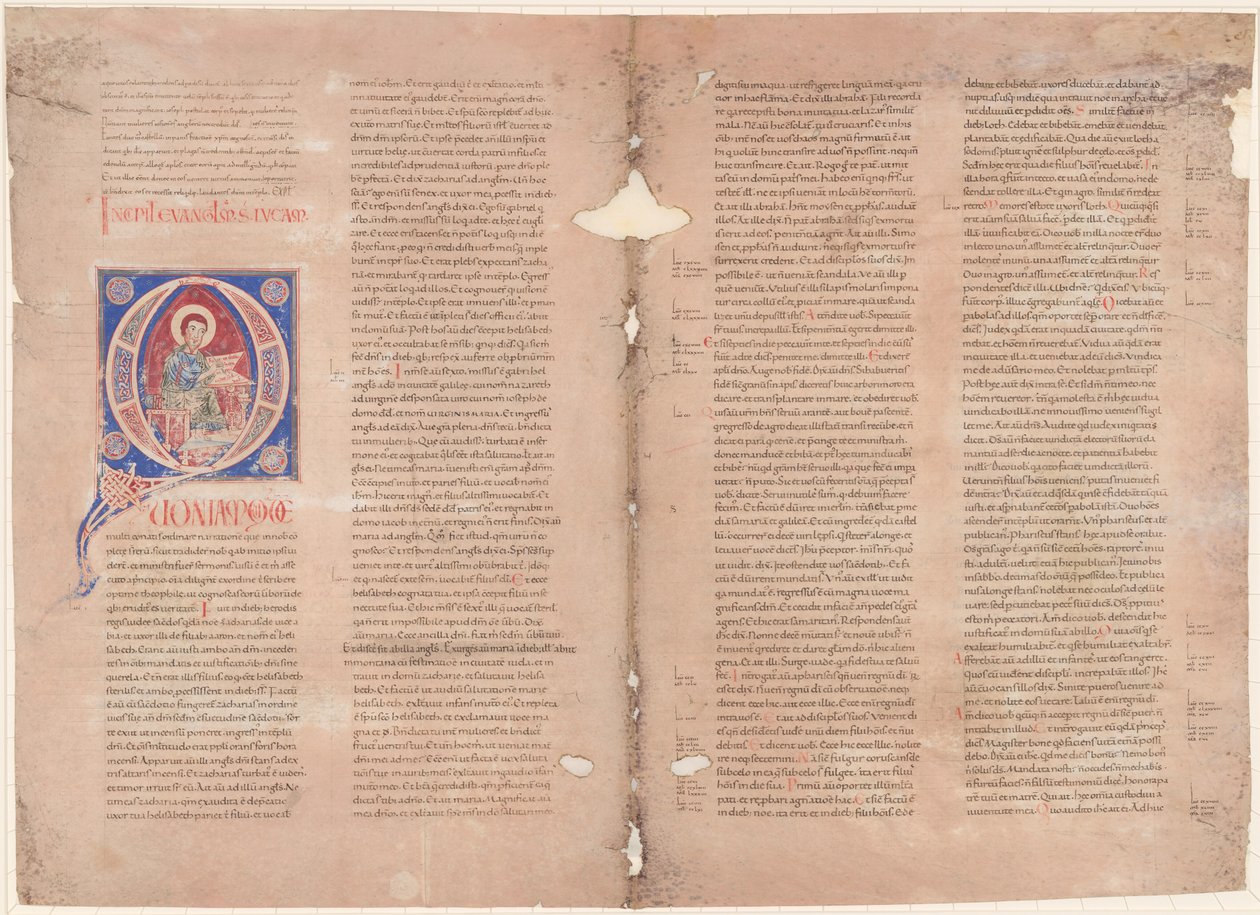 Saint Luc - Italian 12th Century