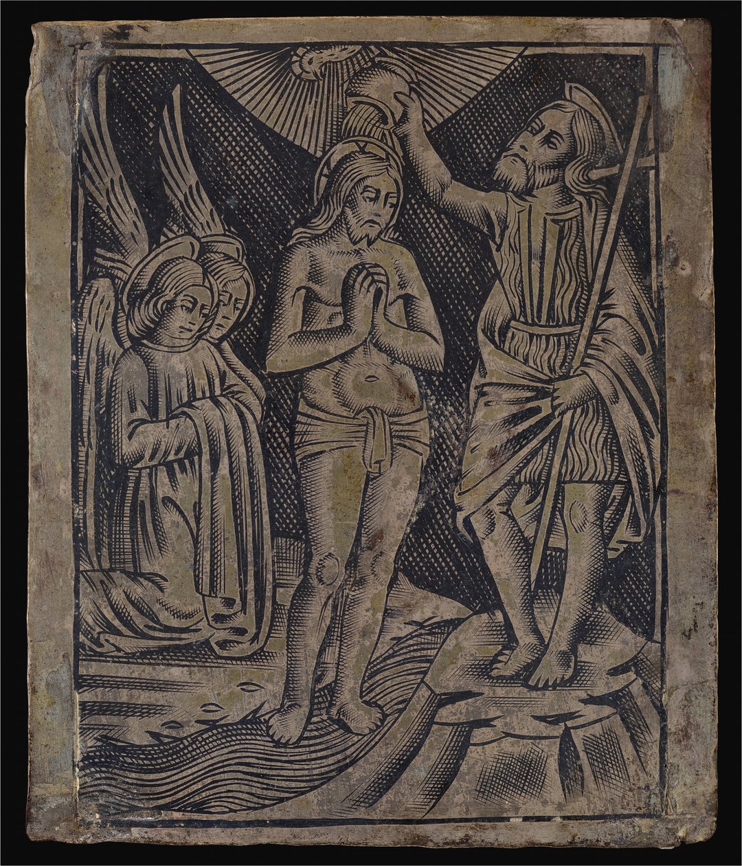 Le Baptême du Christ - Italian 16th Century