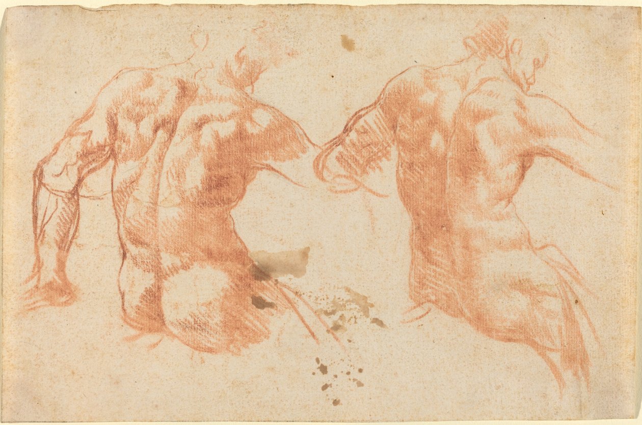 Deux nus - Italian 17th Century