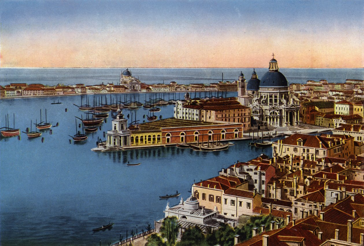 Venezia / Venise : Panorama depuis le Campanile (photo couleur) - Italian Photographer