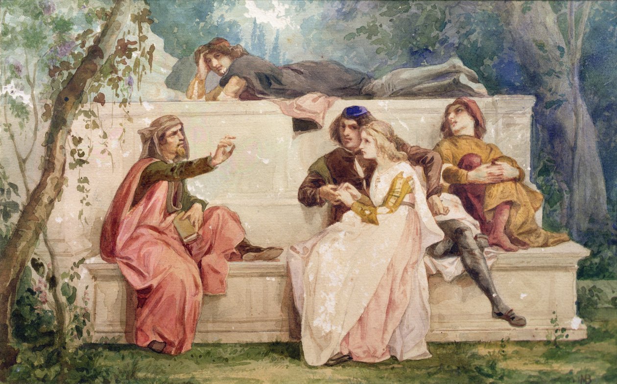 Ariosto et Tiziano - Italian School