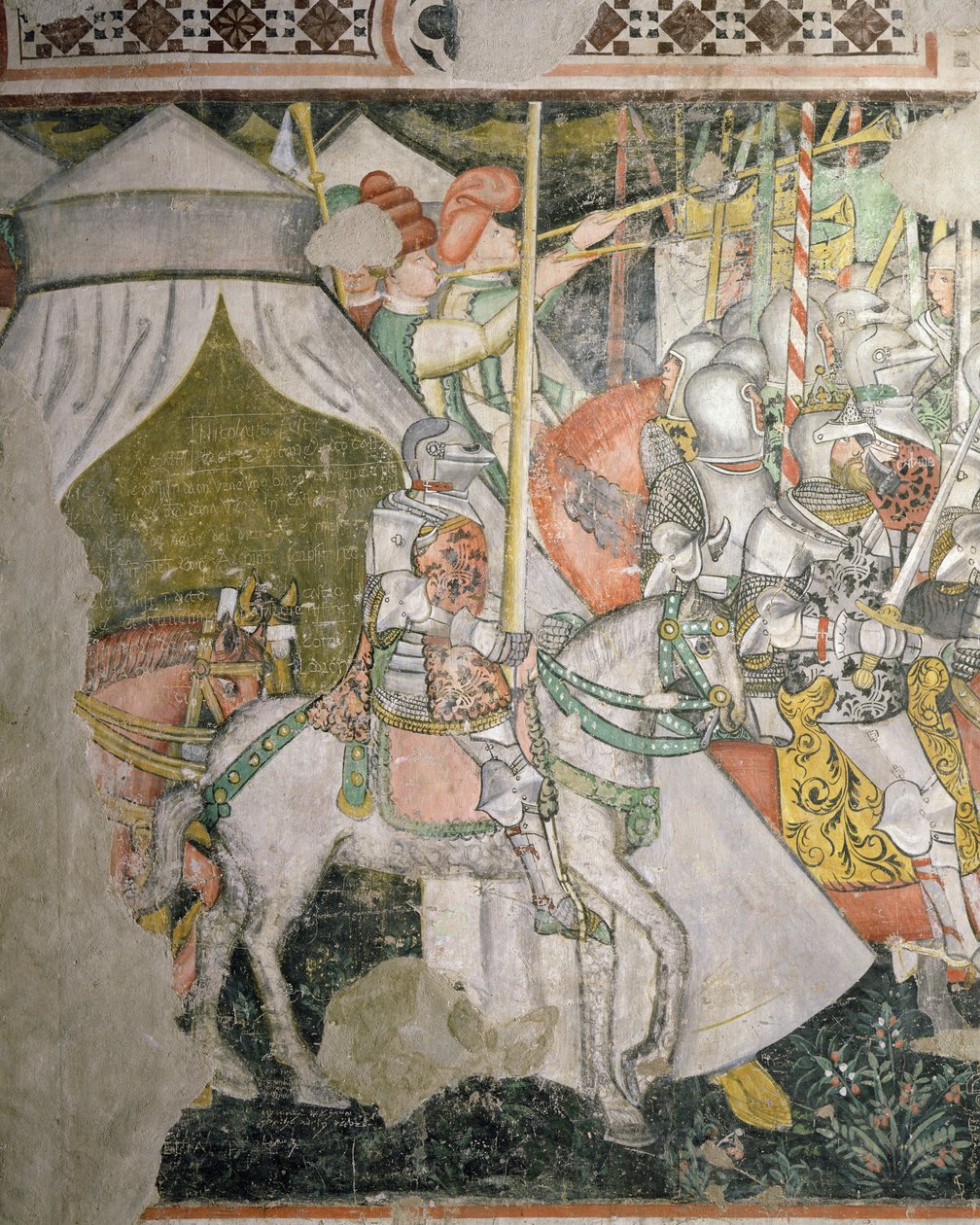 Armée à cheval, détail d