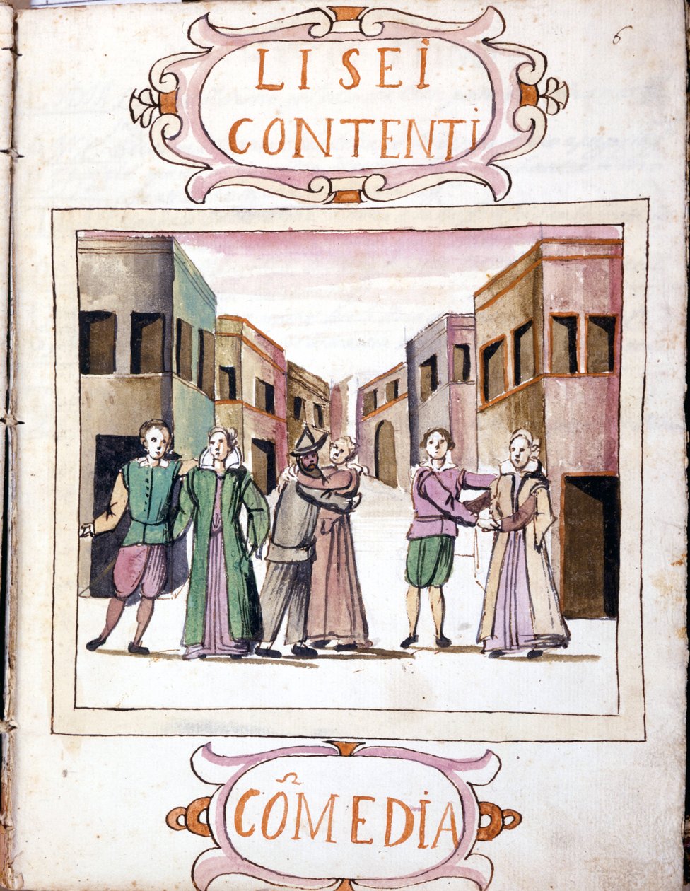 Comédie par Li sei contenti d