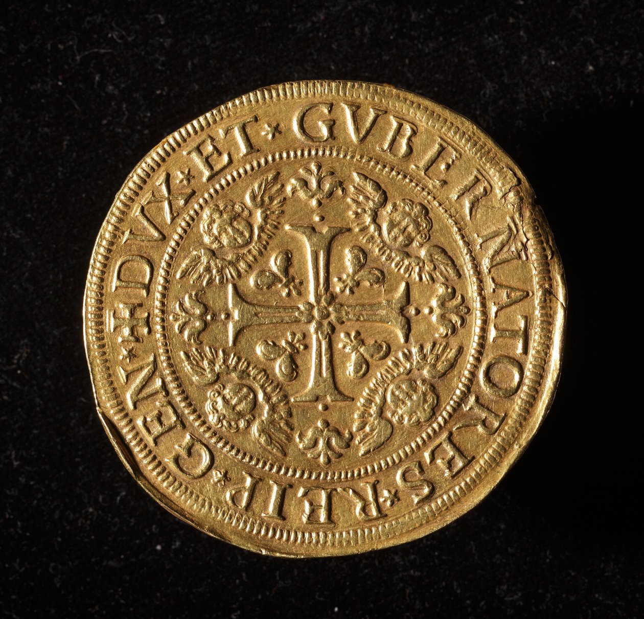 Monnaie de la République de Gênes : pièce de 12,5 doppie d