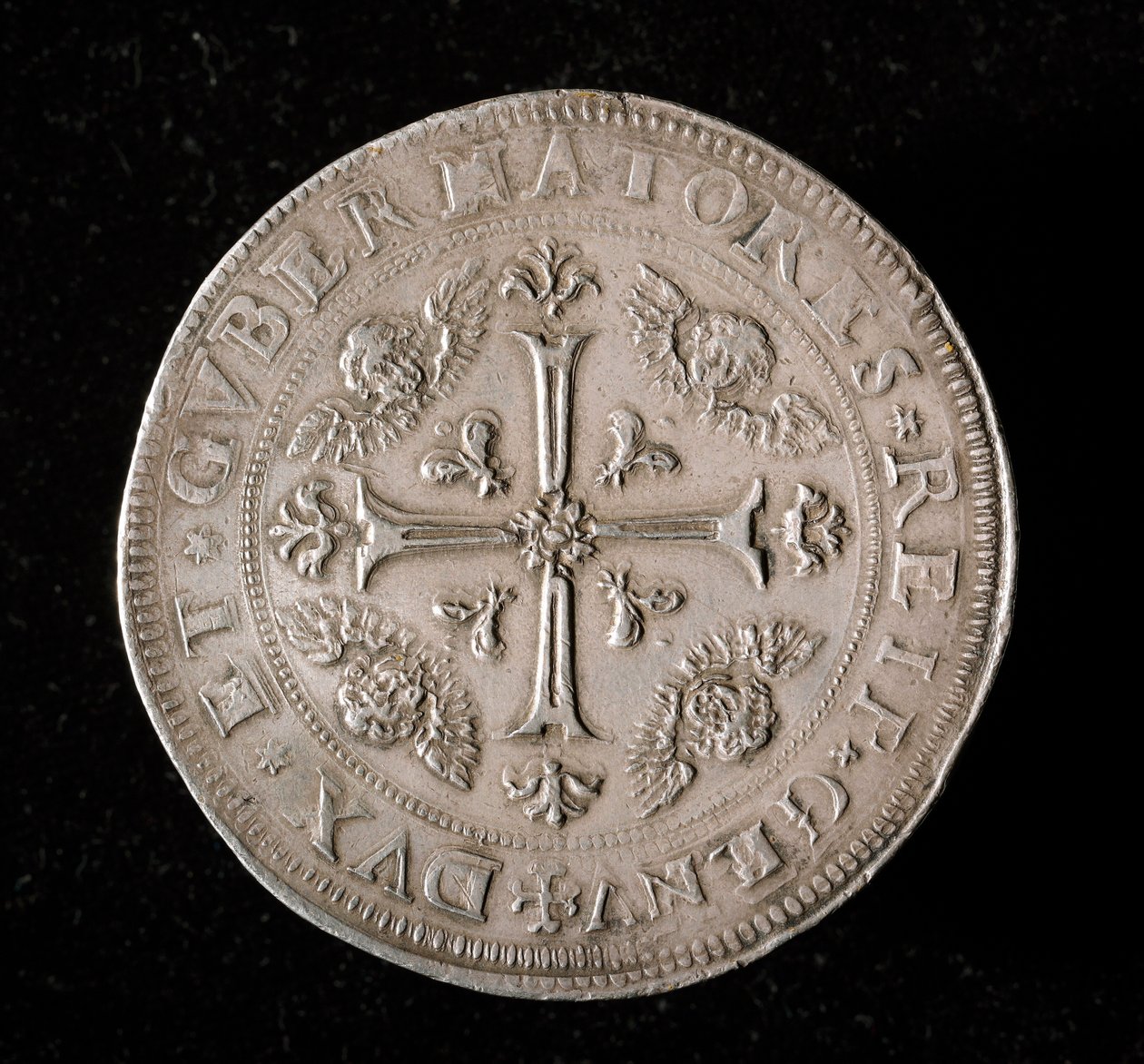 Monnaie de la République de Gênes : pièce de six écus en argent. Diam. 61,5 mm. 1715. Revers. Gênes Musei di Strada Nuova (inv. M7156) - Italian School