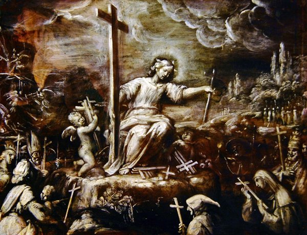 Distribution de la Croix - Italian School