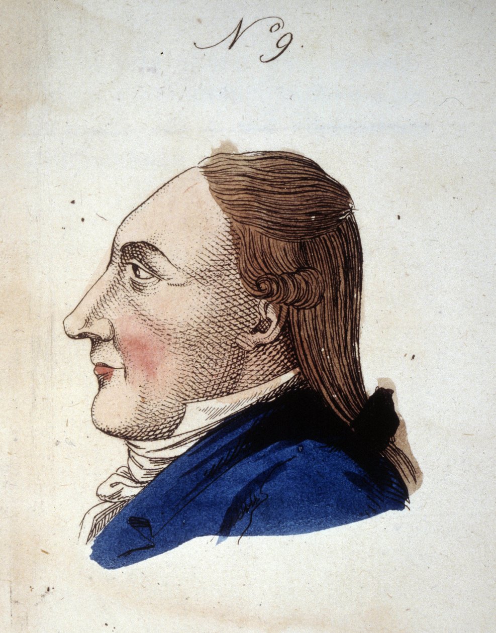 Figure numéro 9 représentant le visage d