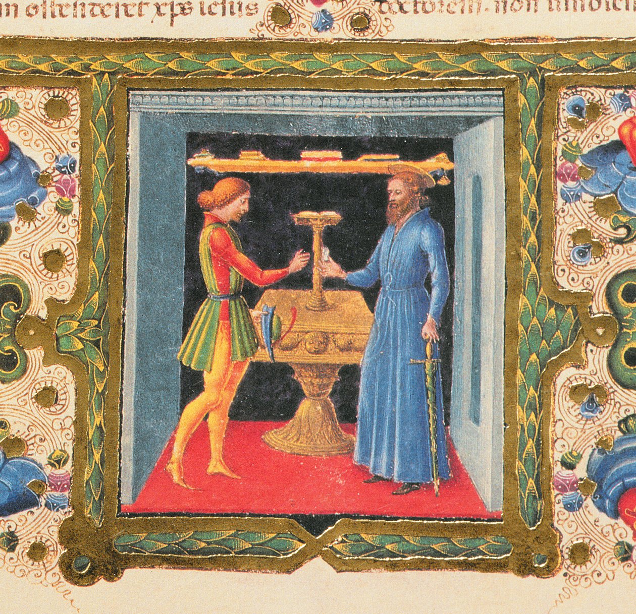 Lettre de Saint Paul à Timothée, de la Bible Borso d