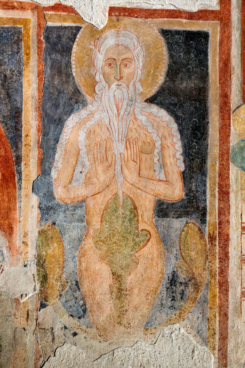Fresque - Saint Onophrius l