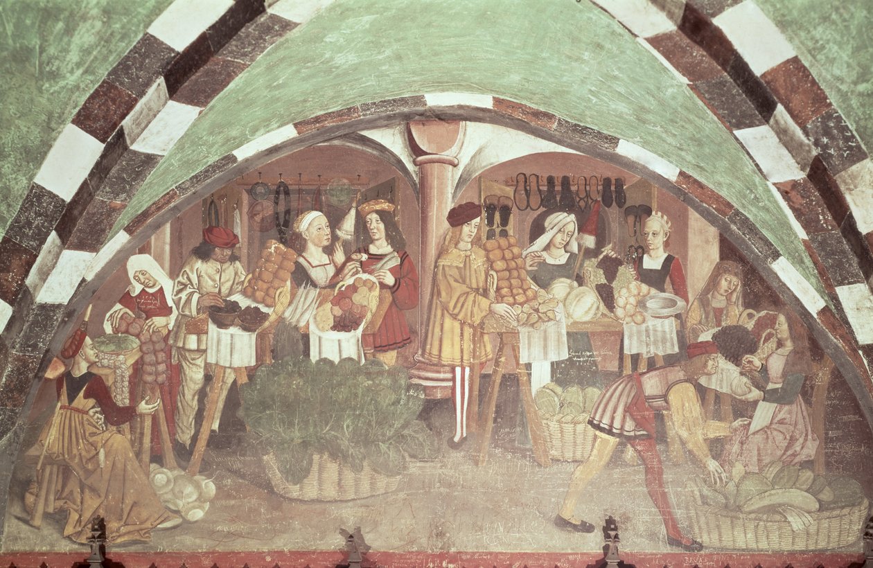 Marché de fruits et légumes - Italian School
