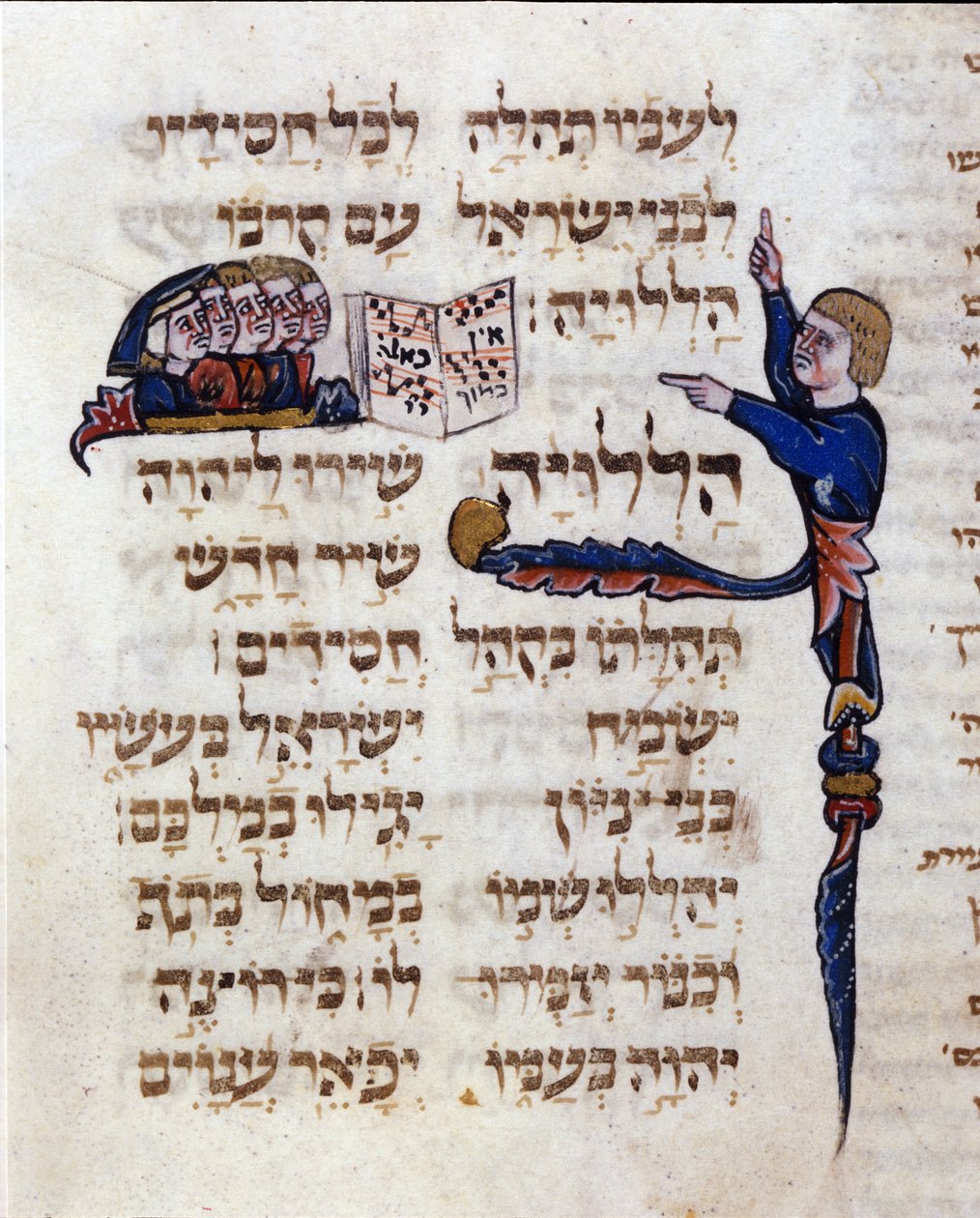 Chant liturgique hébreu - Italian School