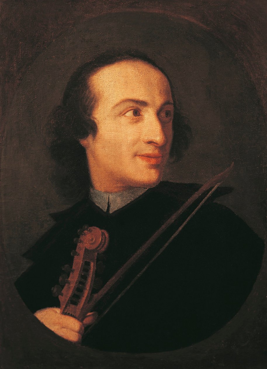 Italie, Portrait de Giuseppe Tartini - Italian School