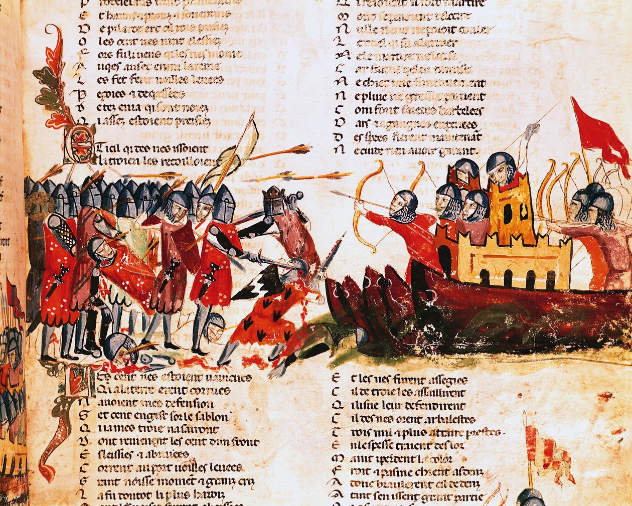 Chevaliers combattant - Italian School