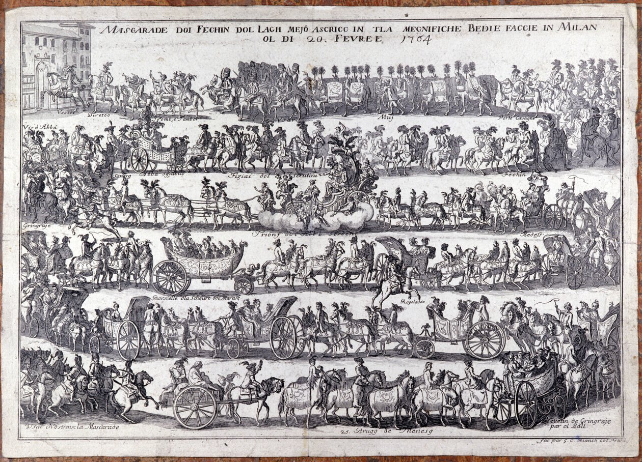 Mascarade : procession et danse de masques à l