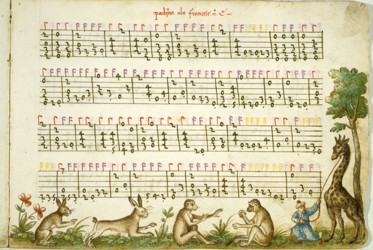 Partition de Compositione di Meser Vincenzo Capirola composée par Vincenzo Capirola - Italian School