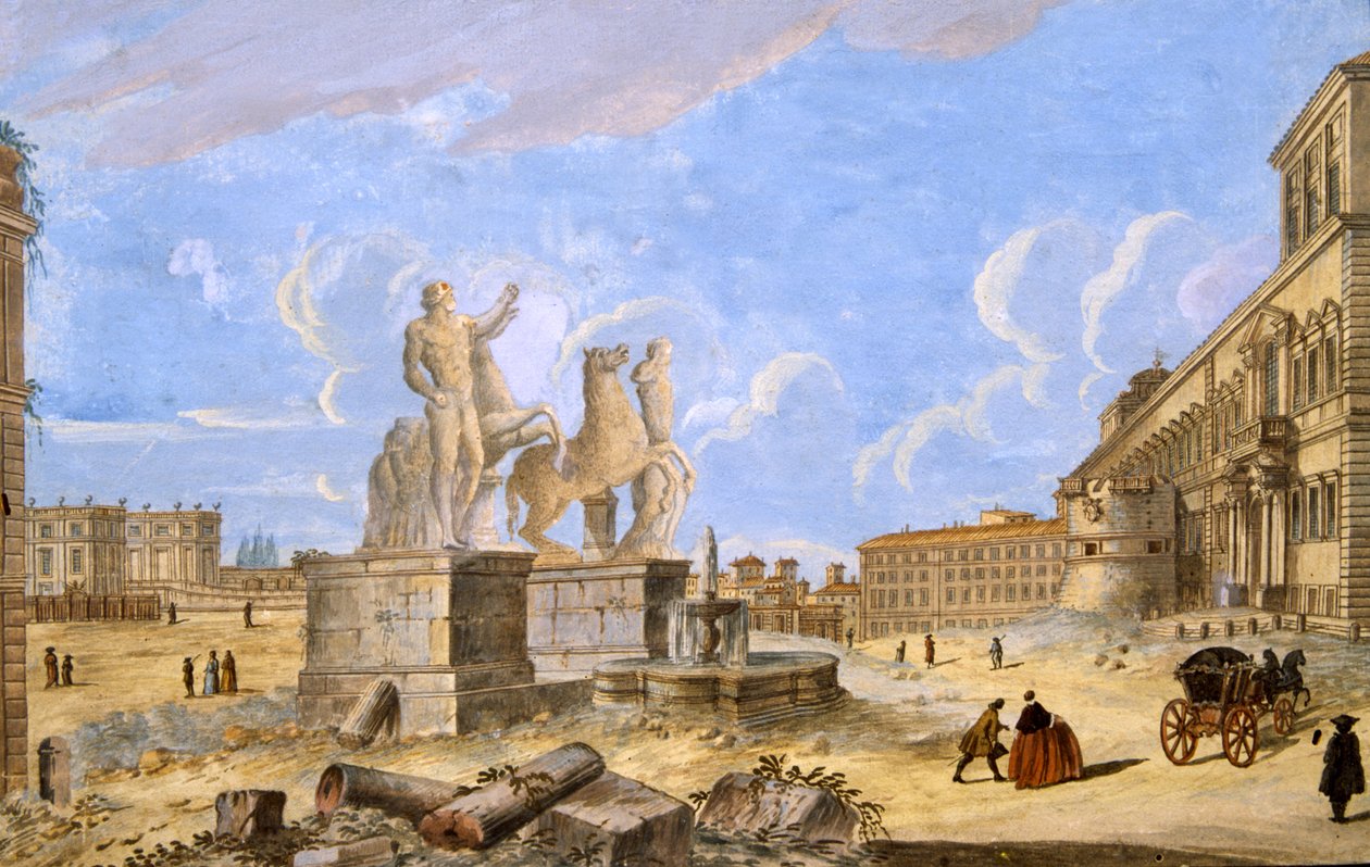 Piazza Monte Cavallo - Italian School