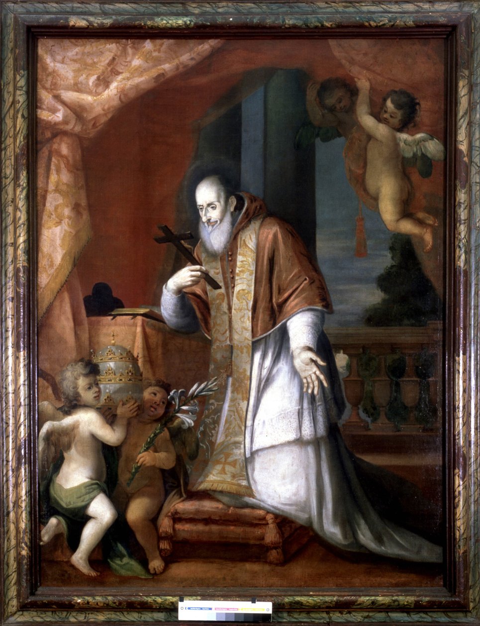 Pie V (1504 - 1572). Peinture anonyme d