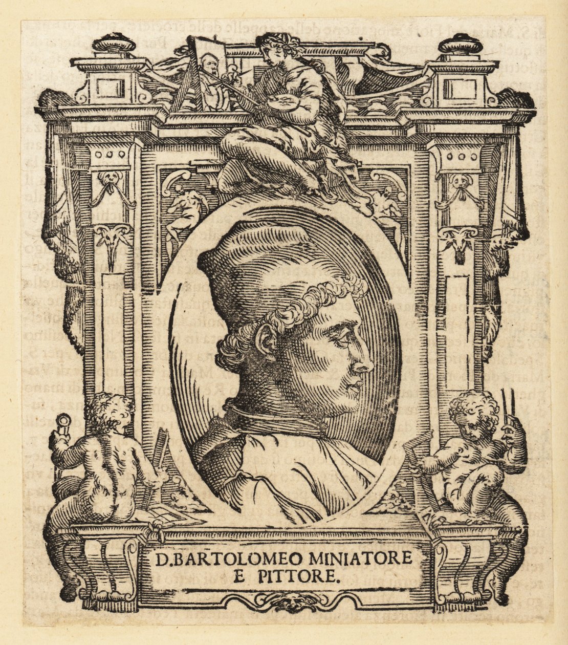 Portrait de Bartolomeo della Gatta, peintre, enlumineur et architecte italien (florentin) - Italian School