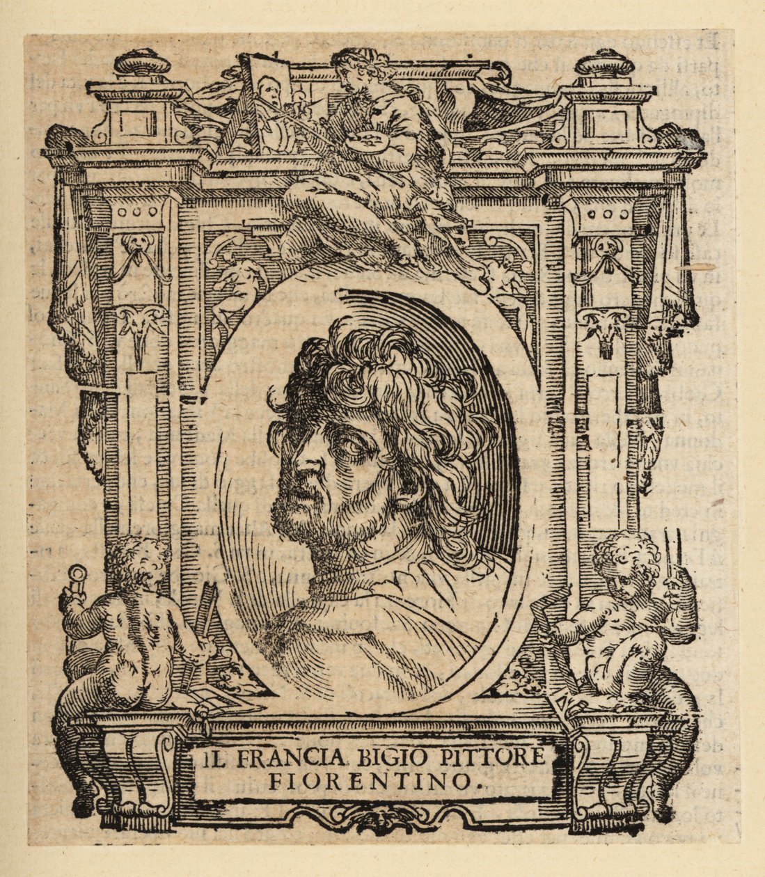 Portrait de Franciabigio, peintre italien de la Renaissance florentine - Italian School