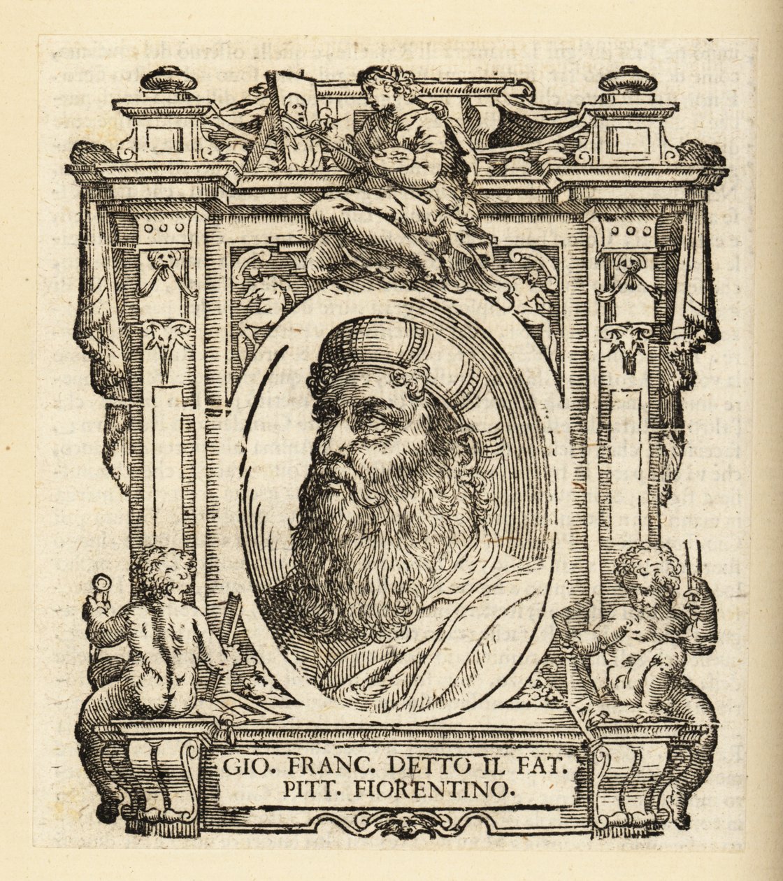 Portrait de Gianfrancesco Penni ou Giovan Francesco, il Fattore, peintre italien, vers 1488-1528 - Italian School