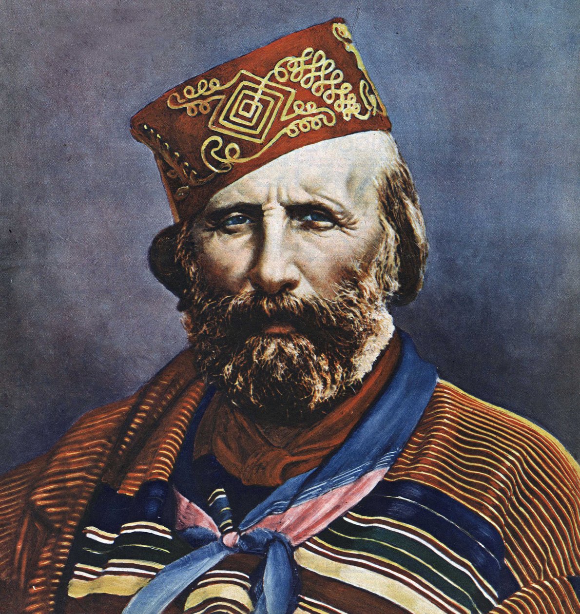 Portrait de Giuseppe Garibaldi 1807 1882 homme politique italien