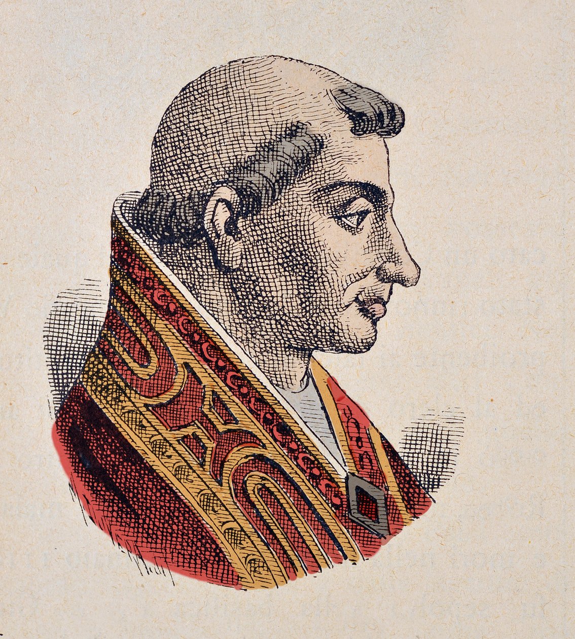 Portrait du Pape Gélase II (1118-1119) - Italian School
