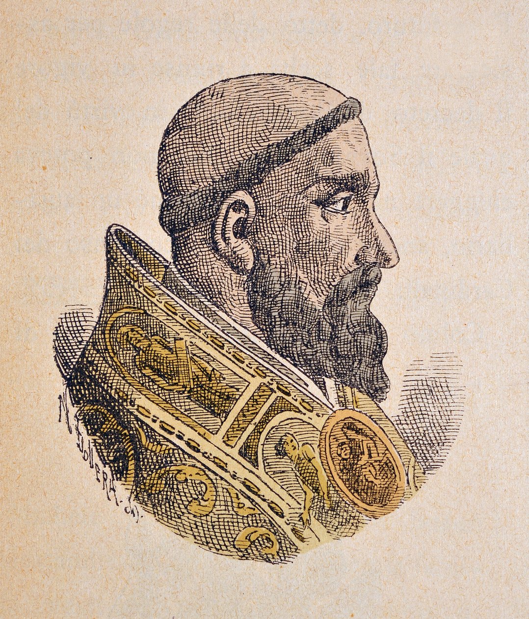 Portrait du pape Paul IV - Italian School