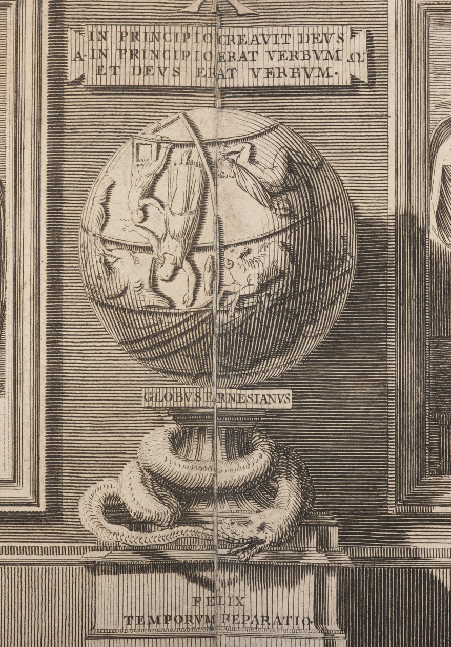 Le Globe Farnèse de Demonstratio - Italian School