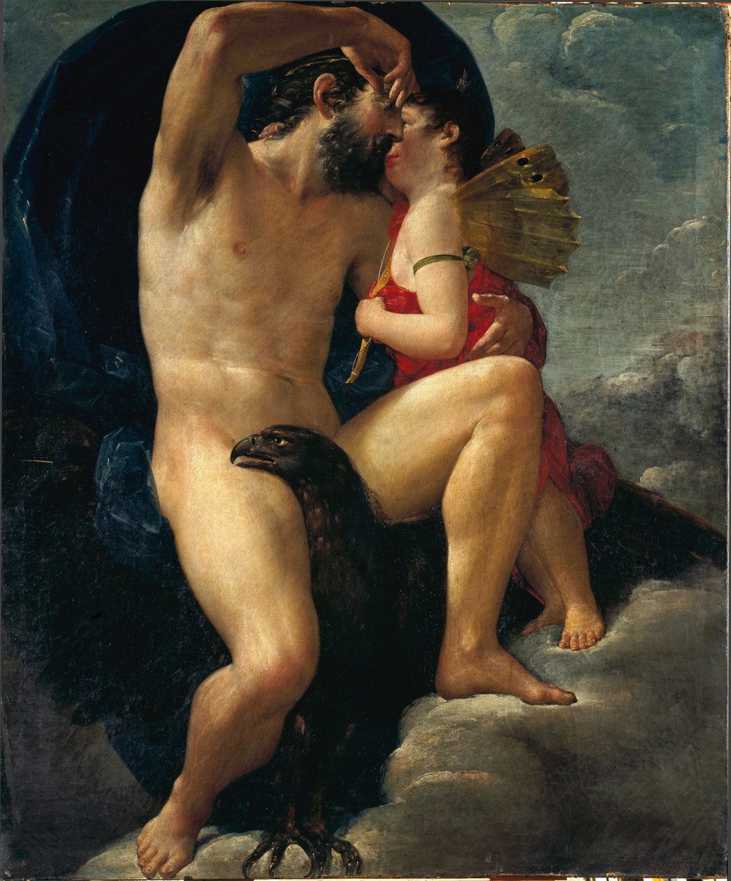 Le baiser de Jupiter - Italian School