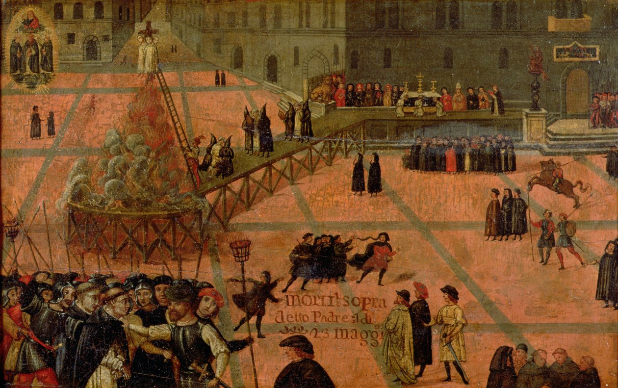 La Torture de Savonarole - Italian School