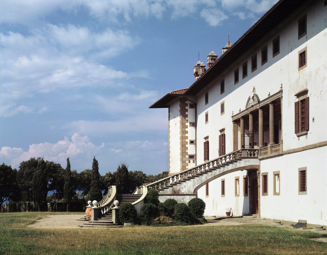 La villa des cent cheminées - 1596-1600 - Italian School