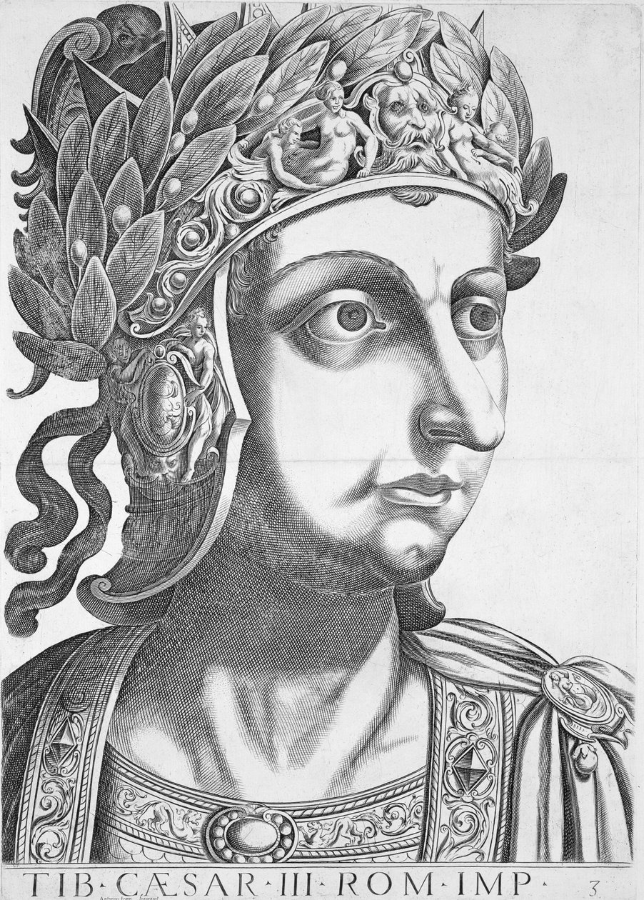 Tibère César (42 av. J.-C.-37 ap. J.-C.), 1596 - Italian School
