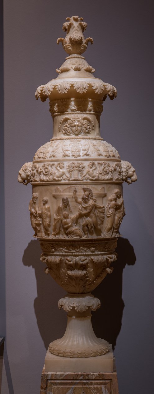 Vase avec une scène classique : le Sacrifice de Polyxène, vers 1825 - Italian School