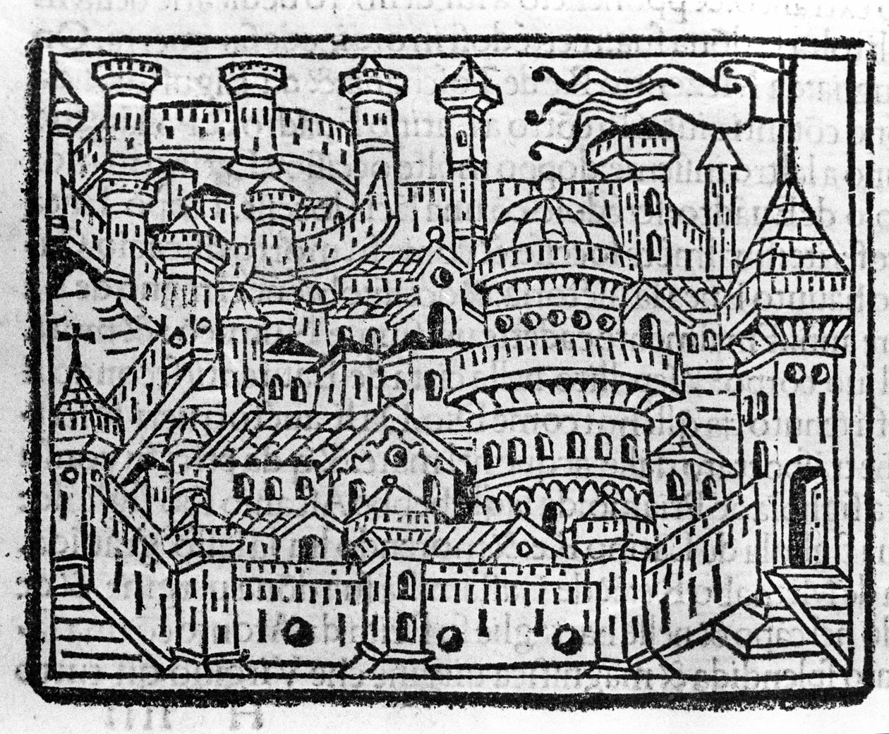 Vue de la ville d
