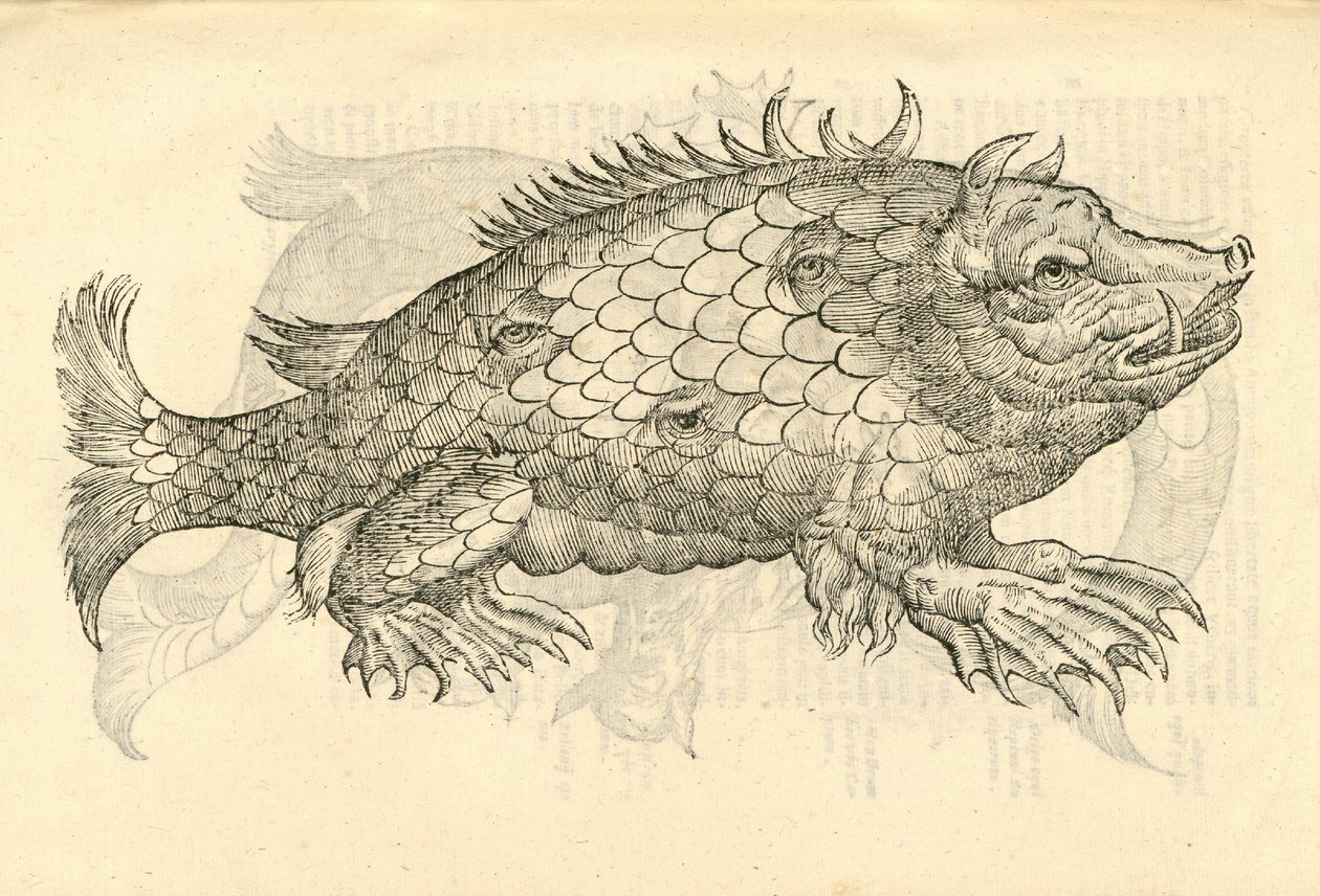 Illustration de Monstrosus Sur marinus de l