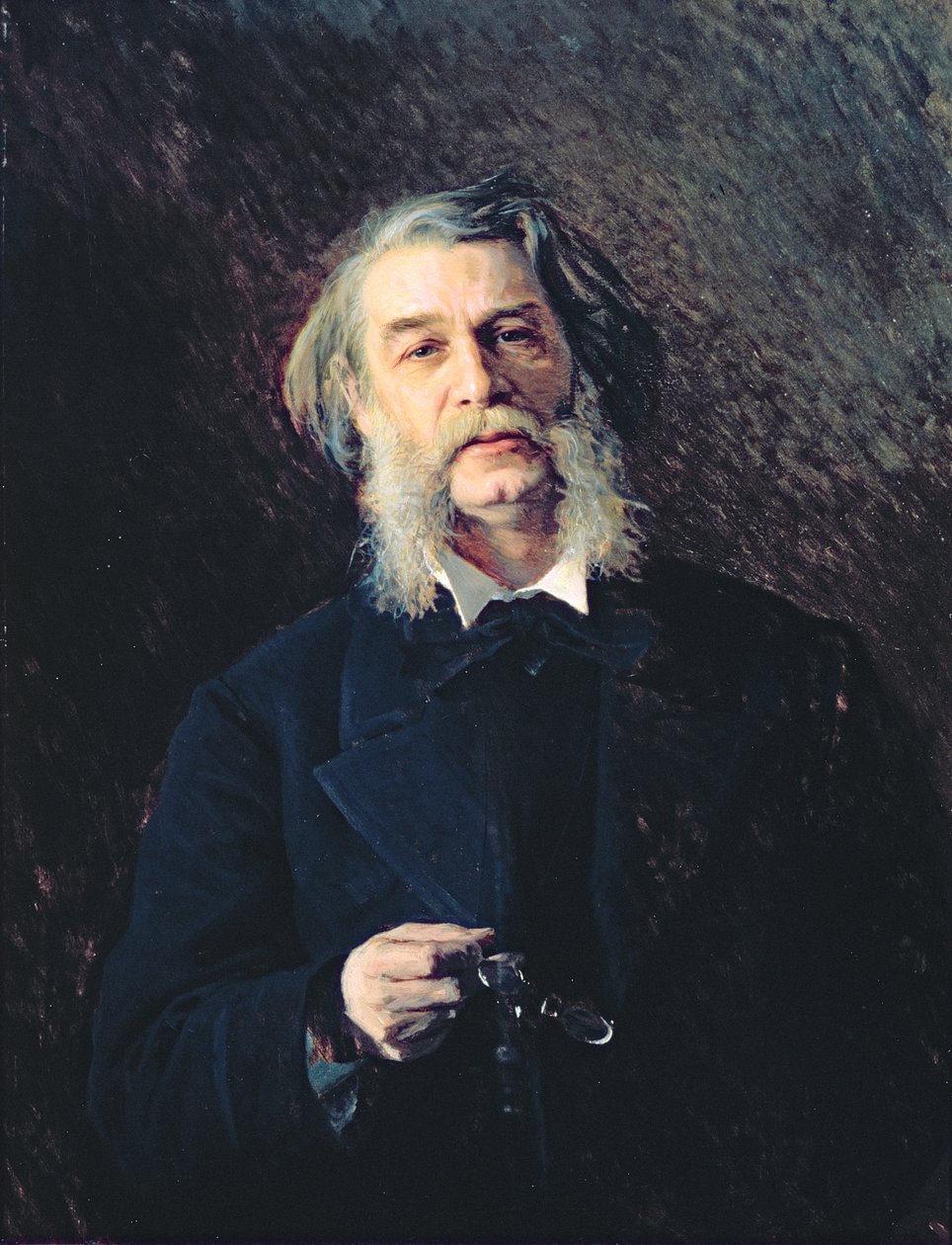 Portrait de Dmitri Vasilievich Grigorovich (1822-99), 1876 - Ivan Nikolaevich Kramskoy