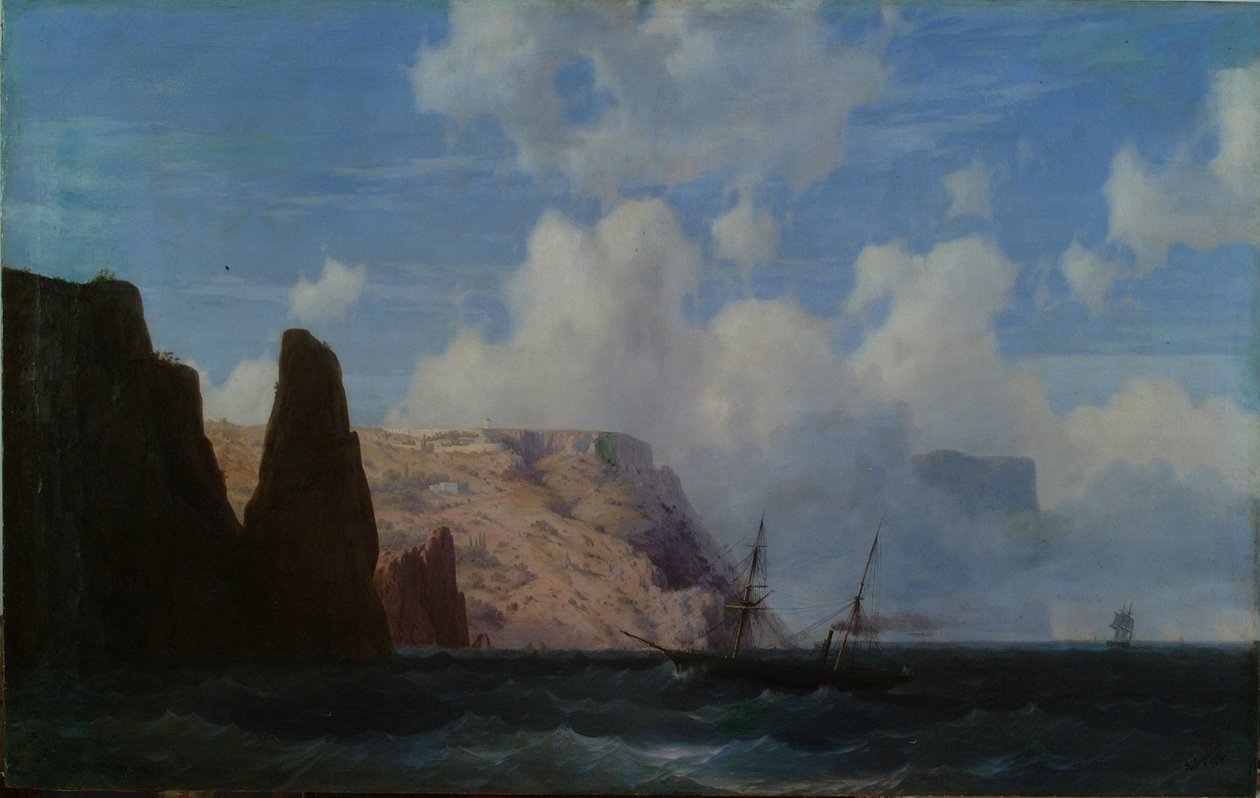 Falaises rocheuses - Ivan Aivazovsky
