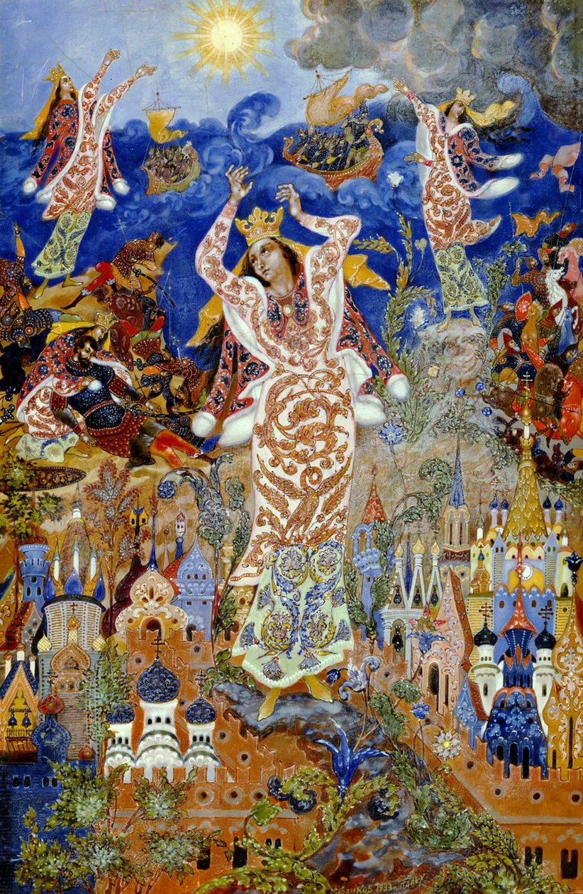 La Lamentation de Yaroslavna, 1932-1933 - Ivan Ivanovich Golikov