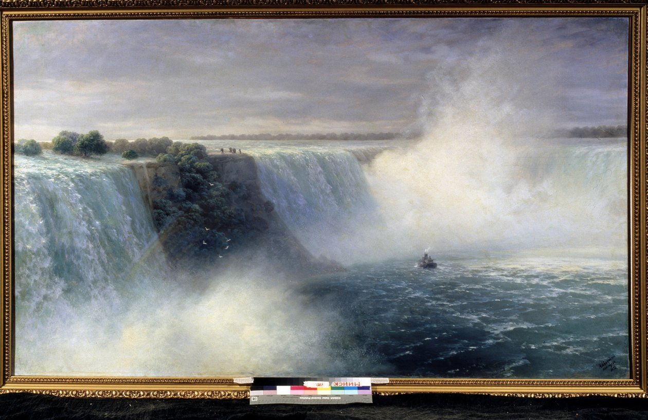 Les chutes du Niagara - Ivan Konstantinovich Aivazovsky