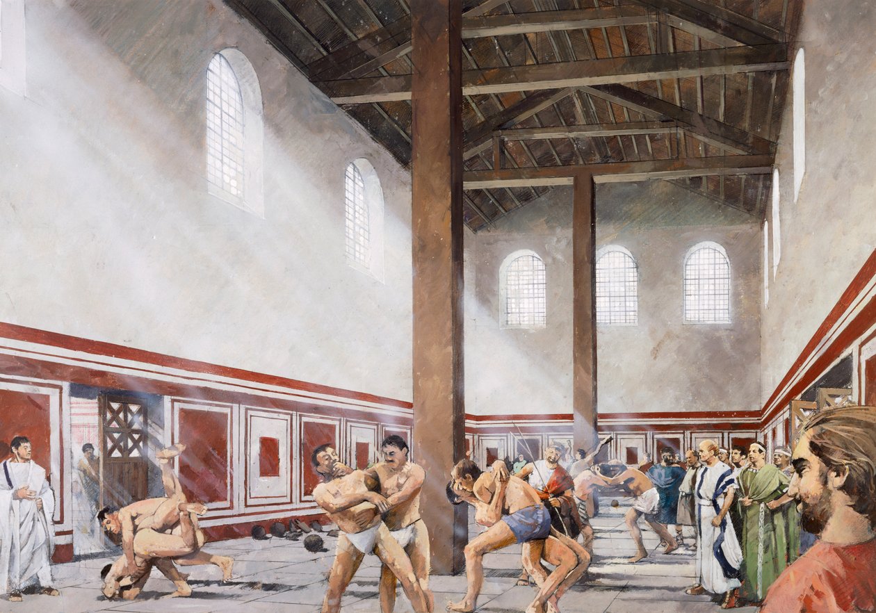Site romain du mur, Letocetum, IIe siècle - Ivan Lapper