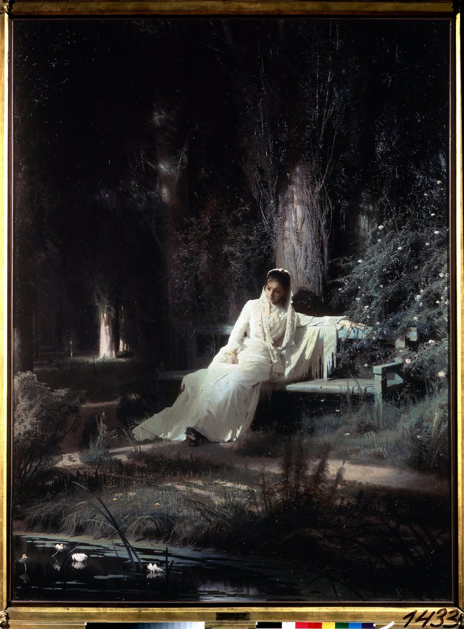 Nuit au clair de lune - Ivan Nikolaevich Kramskoy