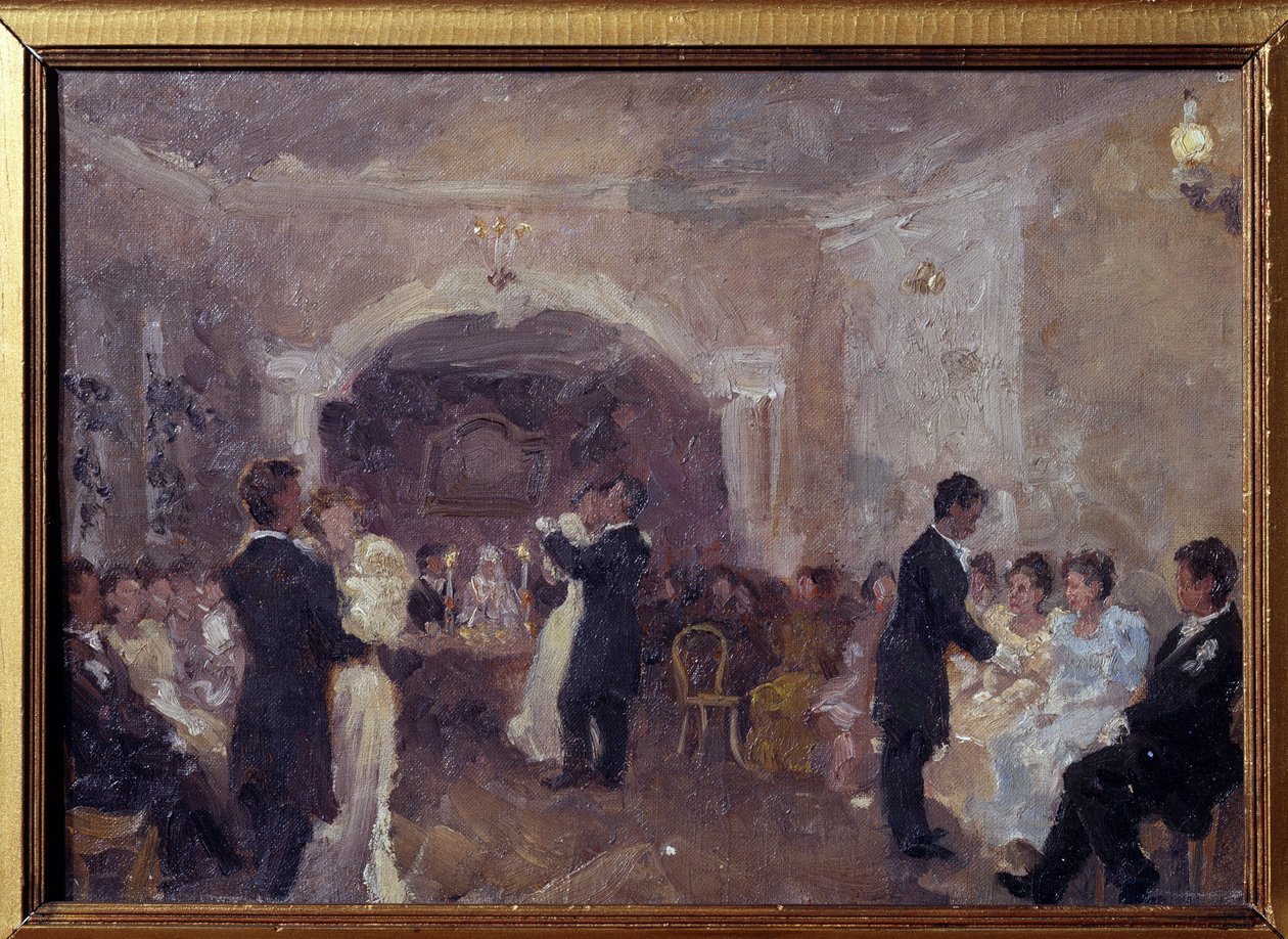Le bal des marchands - Ivan Semyonovich Kulikov