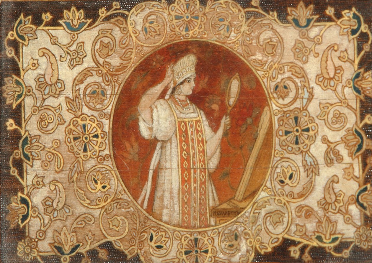 Miroir, miroir sur le mur... - Ivan Yakovlevich Bilibin