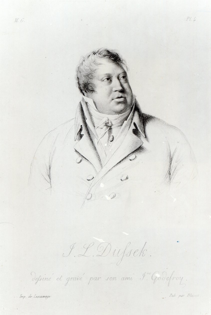 Jan Ladislav Dussek (1760-1812) - J. Godefroy